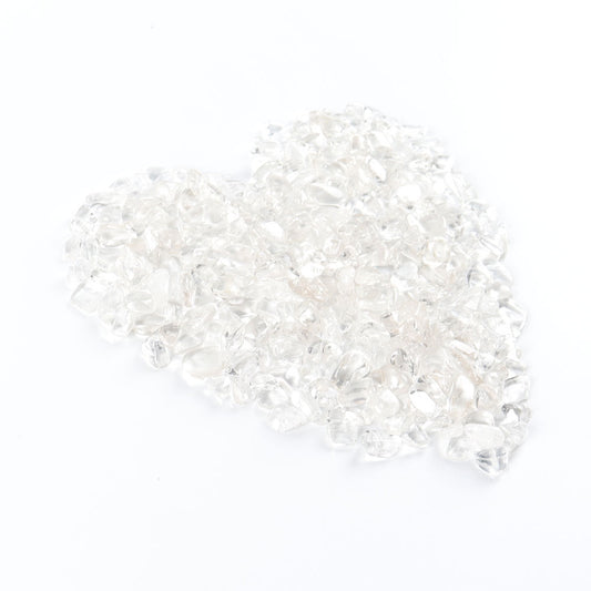 Clear Quartz Chips Crushed Natural Crystal Quartz Pieces