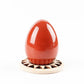 2" Red Jasper Egg Shape Crystal Palm Stone