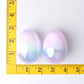 2.5" Aura Angel Crystal Egg Palm Stone