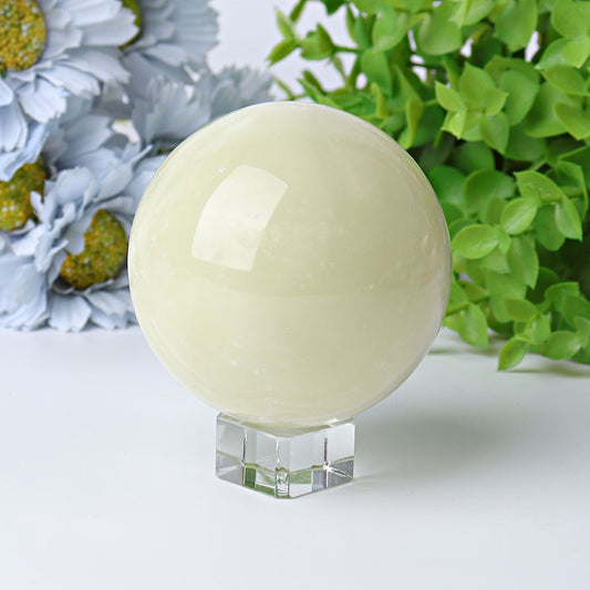 3" Afghan Jade Crystal Sphere