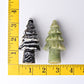 3" Fir Tree Crystal Carvings for Christmas