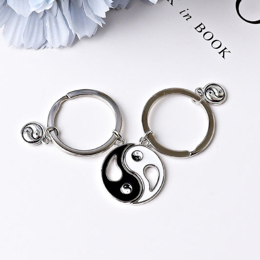 Yin Yang Tai Chi Key Chain for DIY