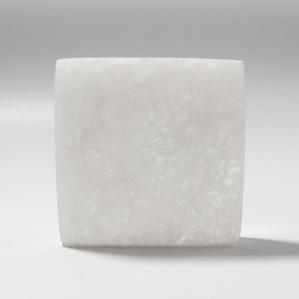Selenite Slab Crystal Square Plate Selenite Crystal Charging Plate
