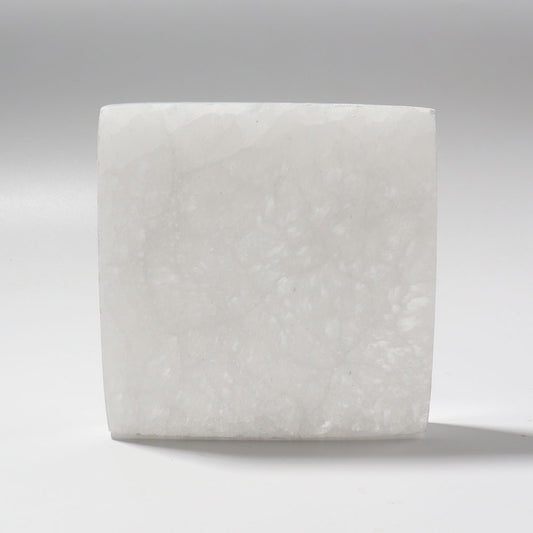 Selenite Slab Crystal Square Plate Selenite Crystal Charging Plate