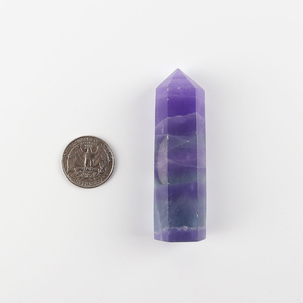 Fluorite Crystal Points Set of 2