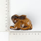 2.4" Tiger's Eye Rabbit Crystal Carving