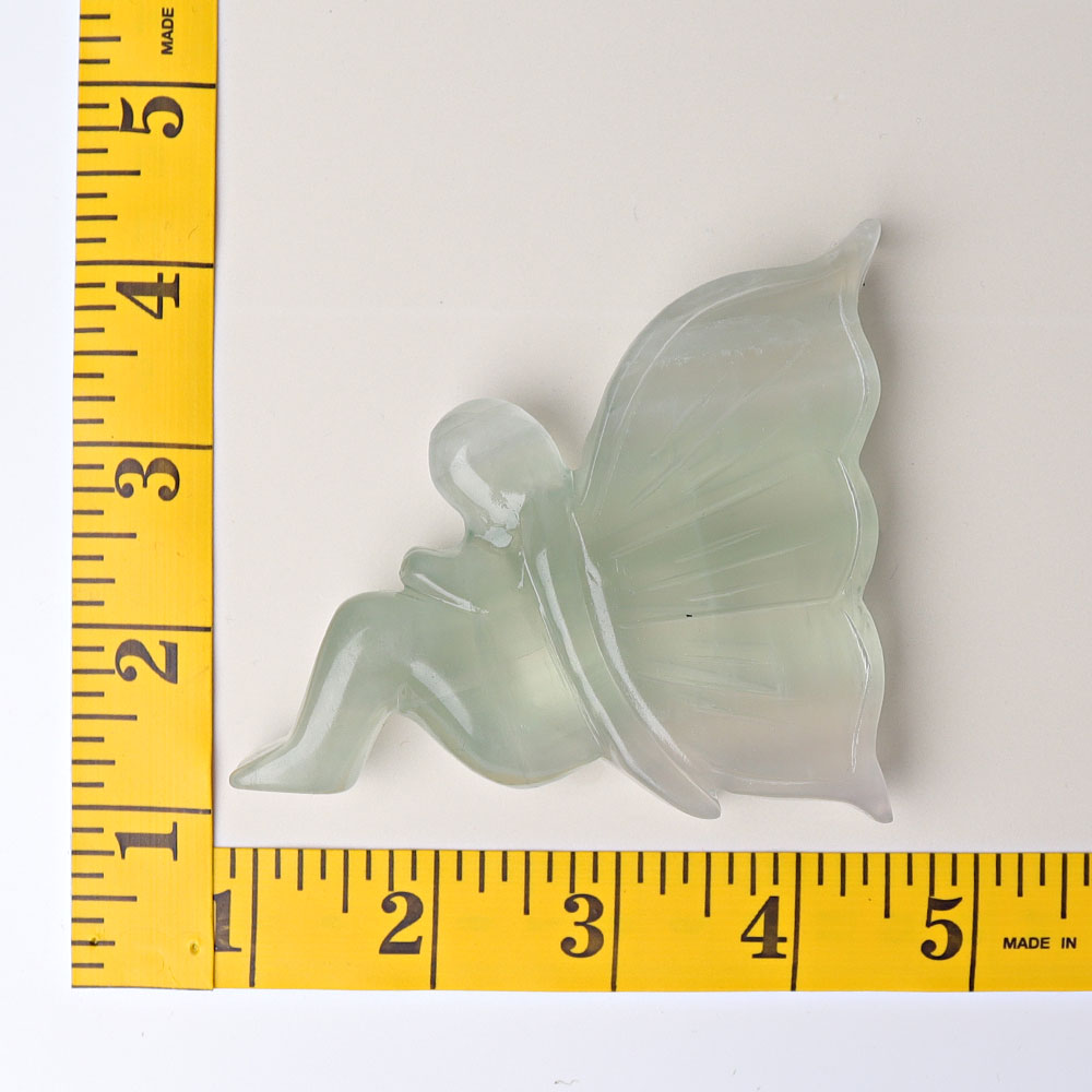 3.4" Fairy Crystal Carving