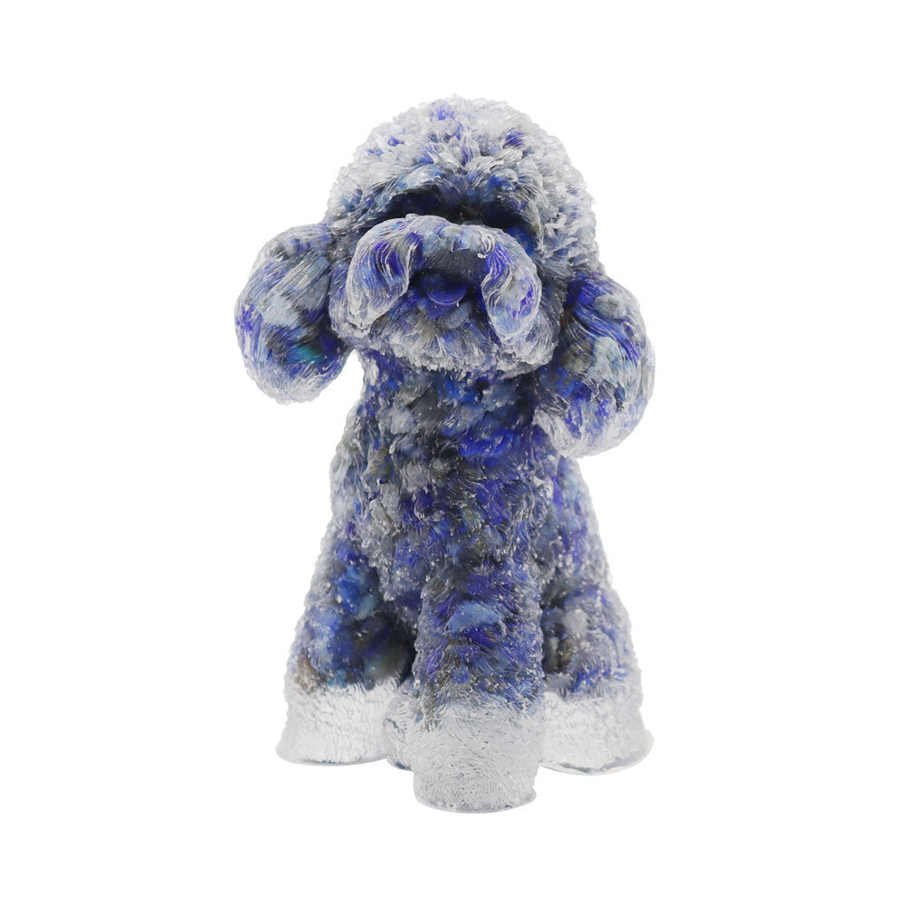 Toy Poodle Resin Decoration