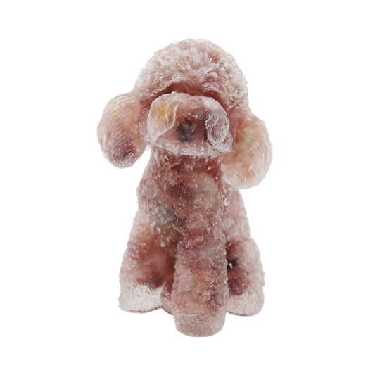 Toy Poodle Resin Decoration