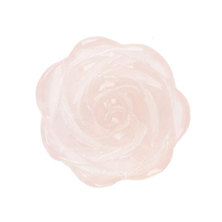 Rose Quartz Flower Free Form