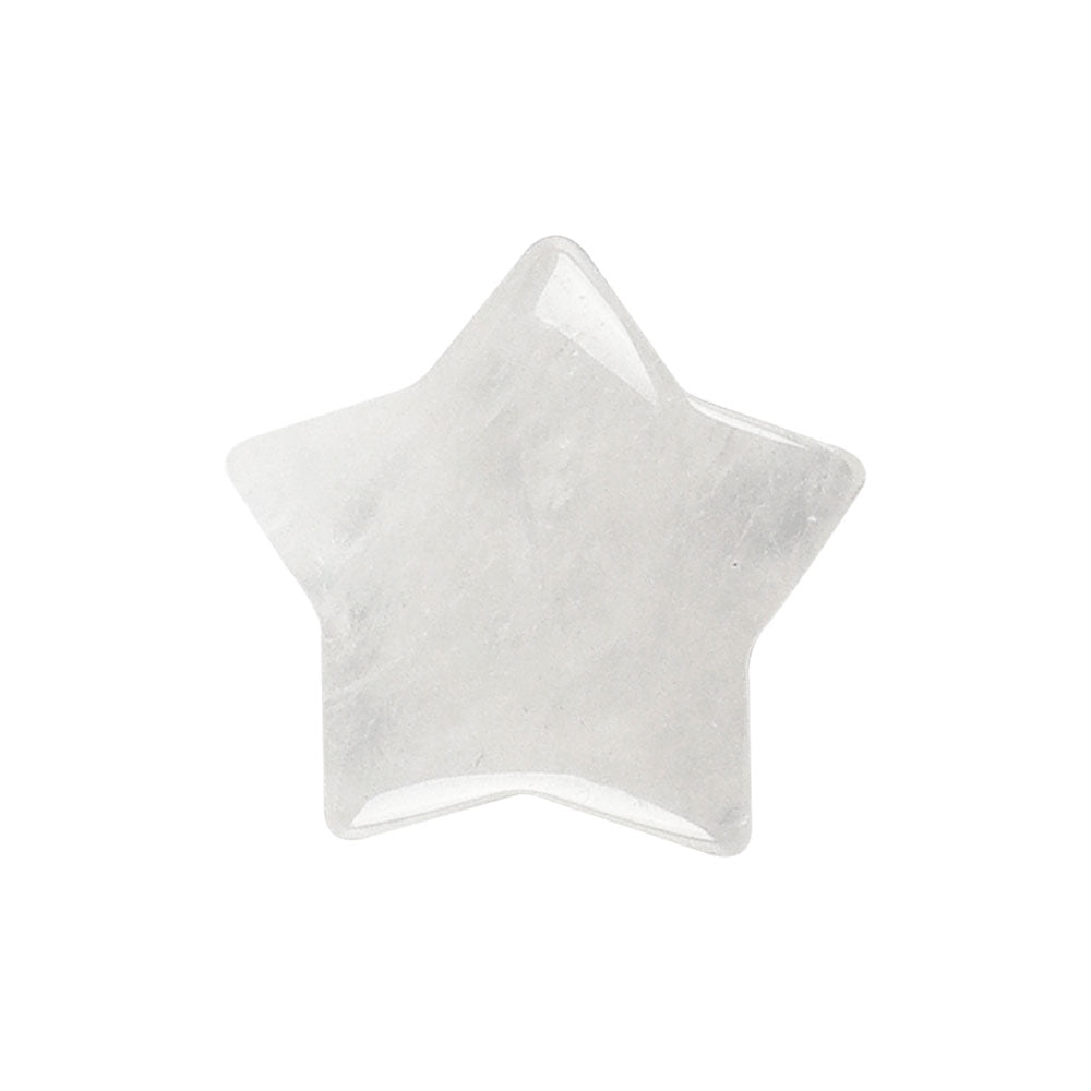 Crystal Carving Polished Star Shape Palm Pocket Stones