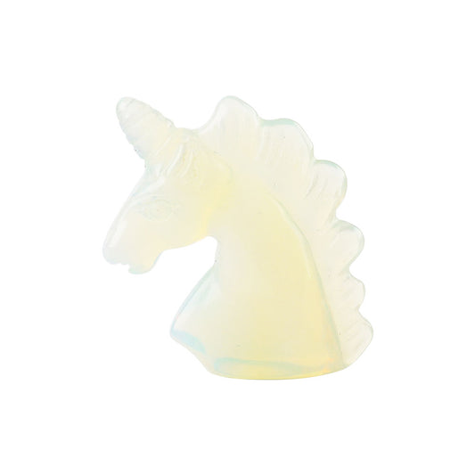 2" Opalite Crystal Carving Unicorn