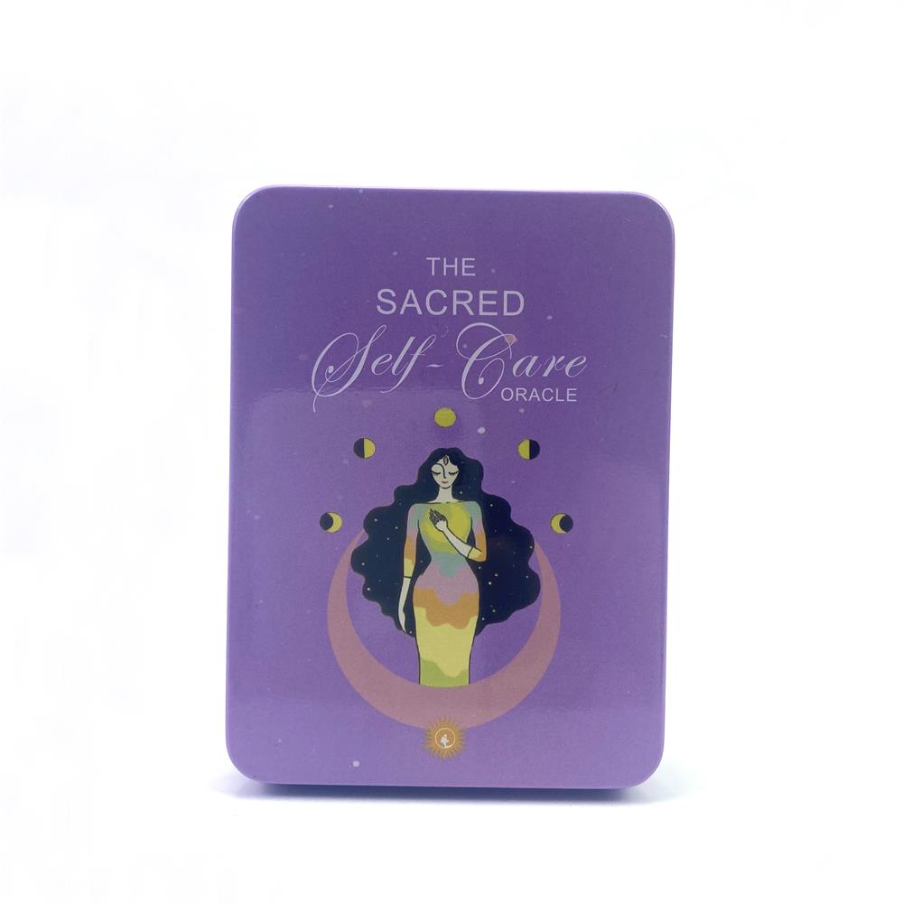 The Sacred Self-care Oracle Card Metal Box Bulk Wholesale