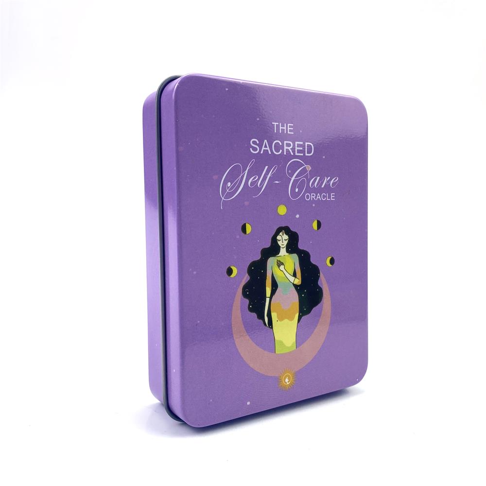 The Sacred Self-care Oracle Card Metal Box Bulk Wholesale