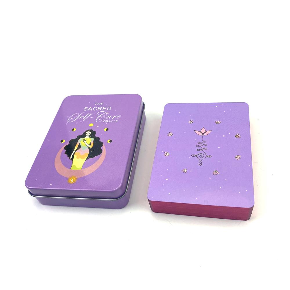 The Sacred Self-care Oracle Card Metal Box Bulk Wholesale