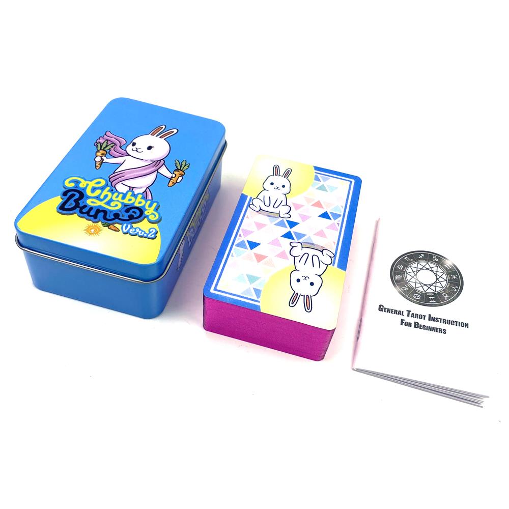 Thubby Bunny Tarot Cards Metal Box Bulk Wholesale