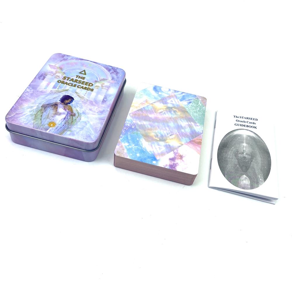 The Star Seed Oracle Cards Metal Box Crystal Healing Bulk Wholesale