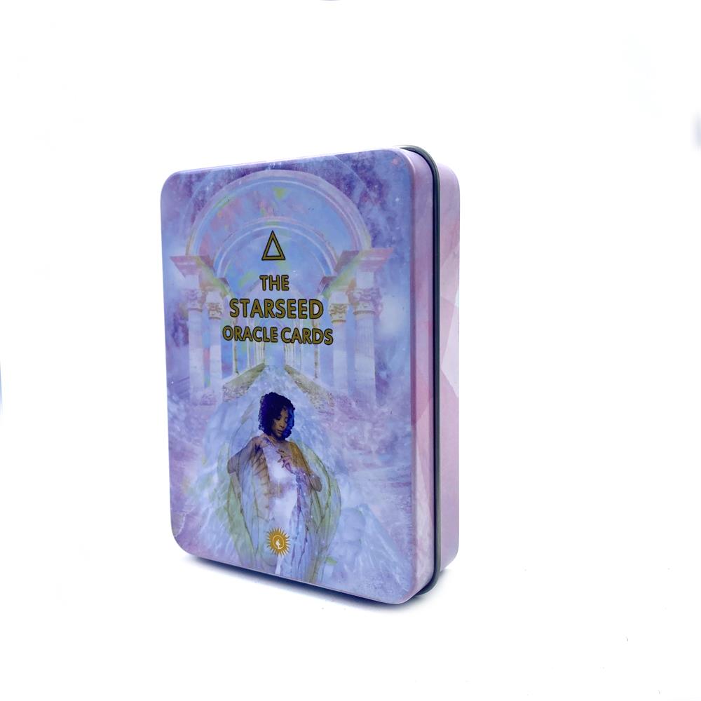 The Star Seed Oracle Cards Metal Box Crystal Healing Bulk Wholesale