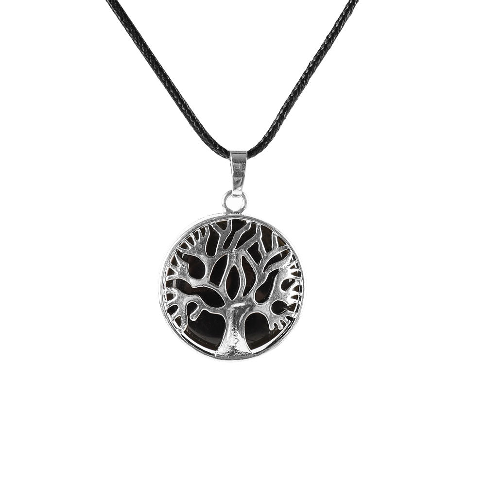 1" Tree of life Round Pendant