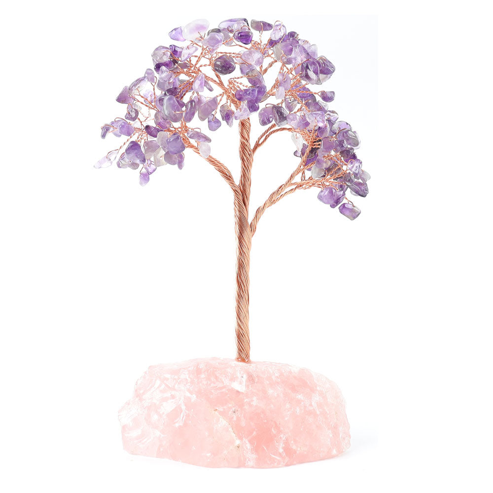 Natural Amethyst Crystal Lucky Tree