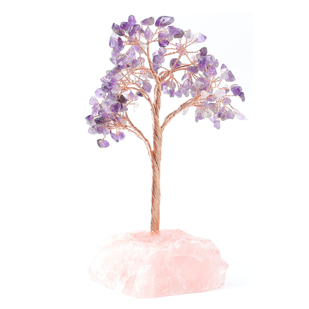 Natural Amethyst Crystal Lucky Tree