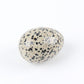 2" Dalmatian Egg Shape Crystal Palm Stone
