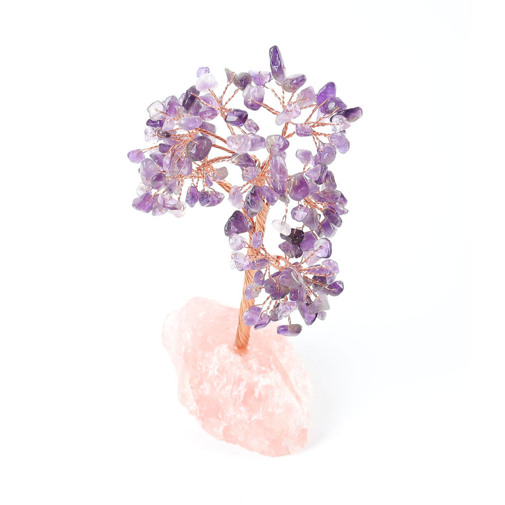 Natural Amethyst Crystal Lucky Tree