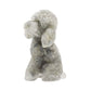 Resin Dog Figurines with Labradorite Gravel Toy Poodle for Kids Gifts