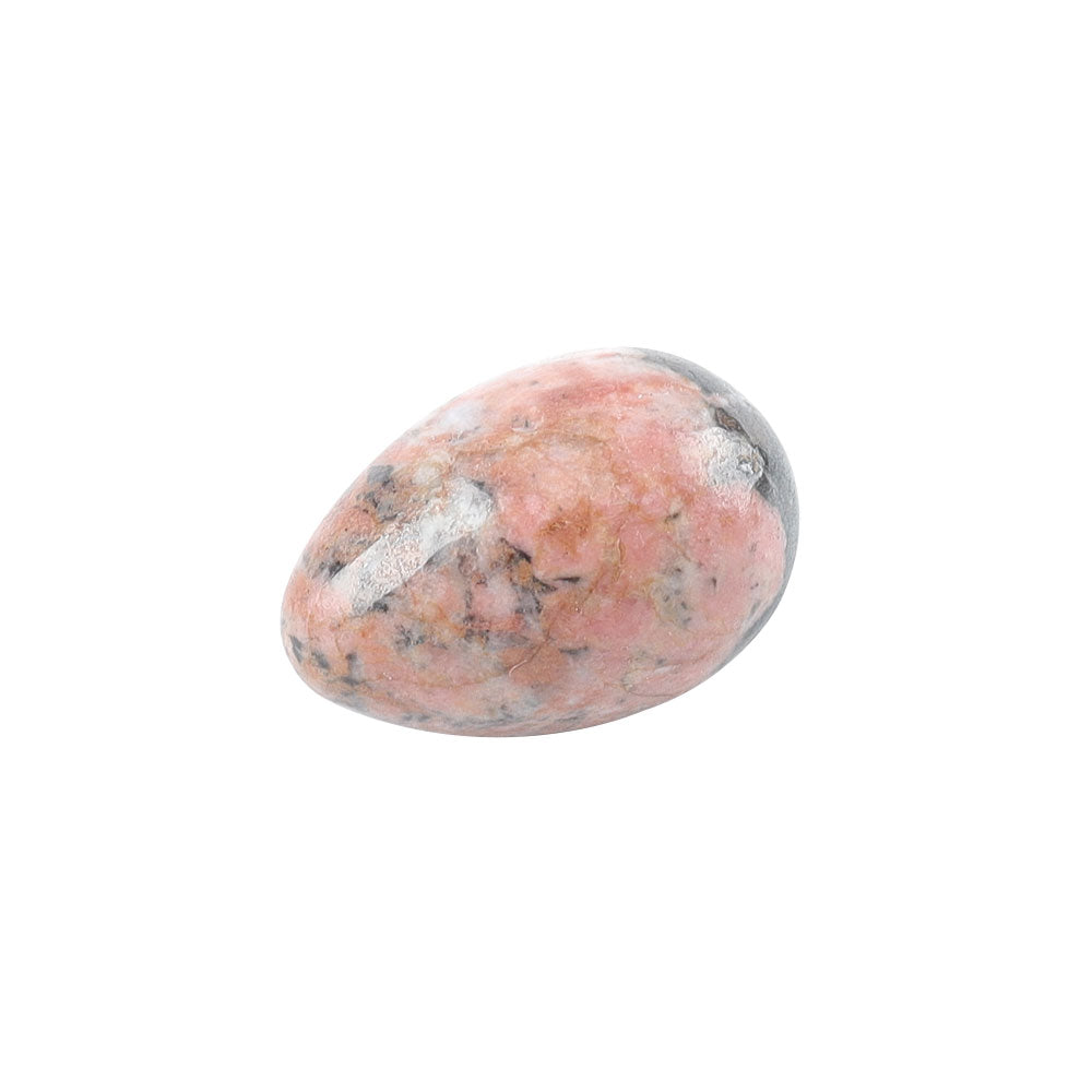 Mini Egg Shape Crystal Palm Stone