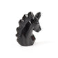 2" Black Obsidian Crystal Carving Unicorn