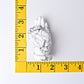 3" Howlite Hand with Sleeping Kid Crystal Carvings