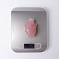 2.6" Rose Quartz Heart Crystal Carvings
