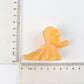 2.6" Honey Calcite The Ghost Dog Crystal Carvings
