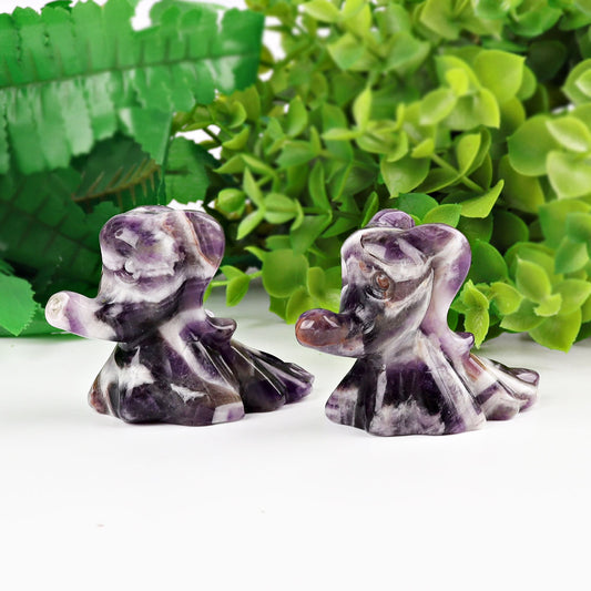 2.8" Dream Amethyst The Ghost Dog