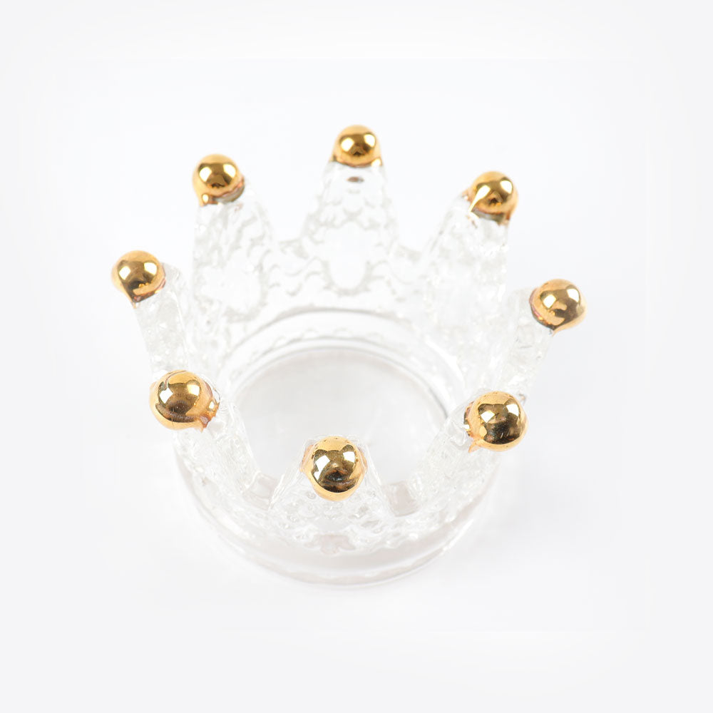 Crystal Glass Jewelry Ring Holder