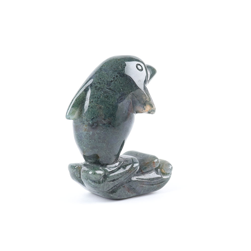 Moss Agate Jump Dolphing