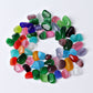 0.5kg Mixed Colorful Cat's Eye Crystal Tumbles