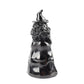 Black Obsidian Crystal Carving Witch Free Form for Halloween
