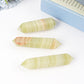 Set of 3 Afghan Jade Double Terminated Crystal Point