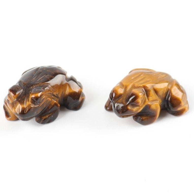 Mini Frog Carvings