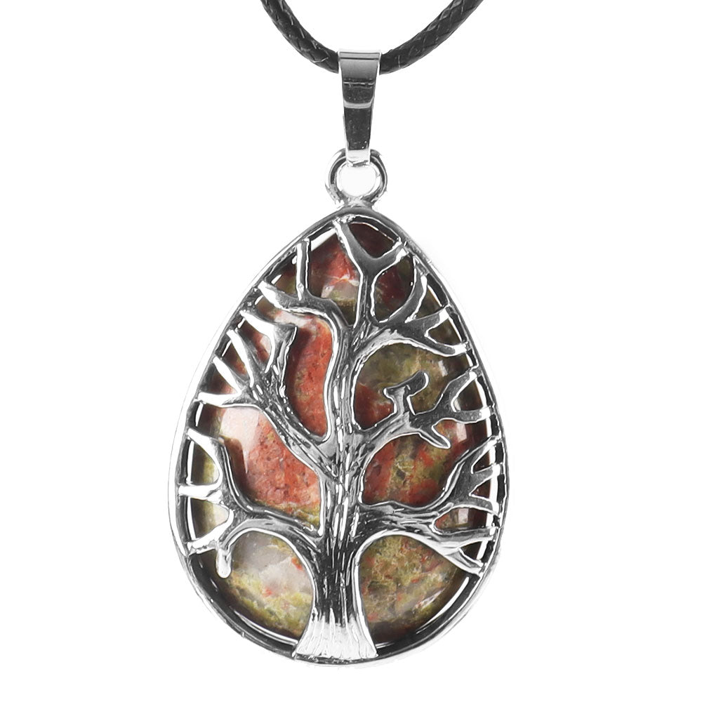 Tree of Life Amethsyt Pendant Crystals Quartz Jewelry