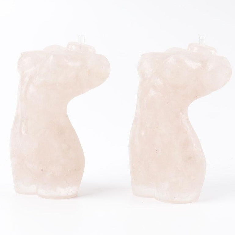 Rose Quartz Crystal Resin Models