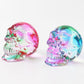Aura Angel Crystal Glass Rainbow Skull Carving on Discount for Halloween