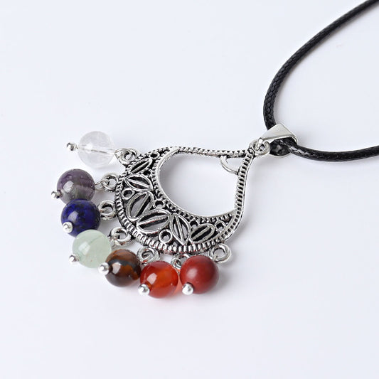 1.5" Chakra Crystal Pendant