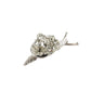 2" Raw Pyrite Snail Free Form