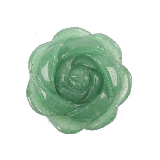 Green Aventurine Flower Free Form