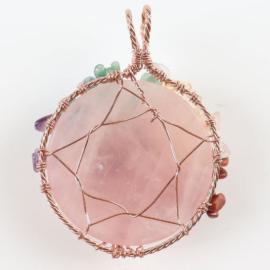 Tree of Life Copper Wire Wrapped Pendant