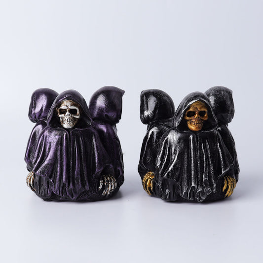 3.47" Resin Three Wizards Design Stand