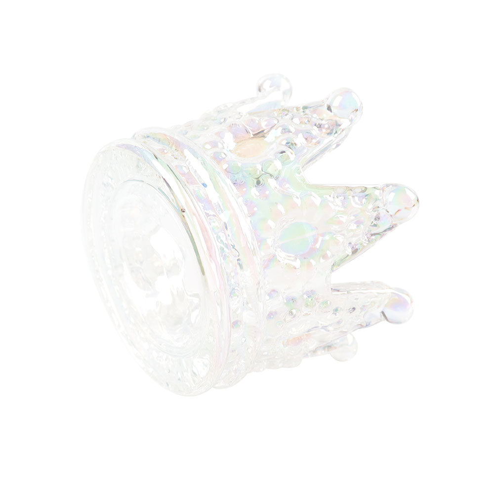 Aura Angel Crystal Glass Jewelry Ring Holder