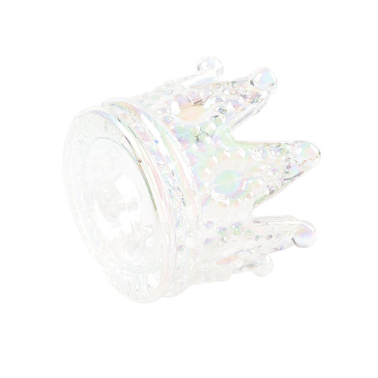 Aura Angel Crystal Glass Jewelry Ring Holder